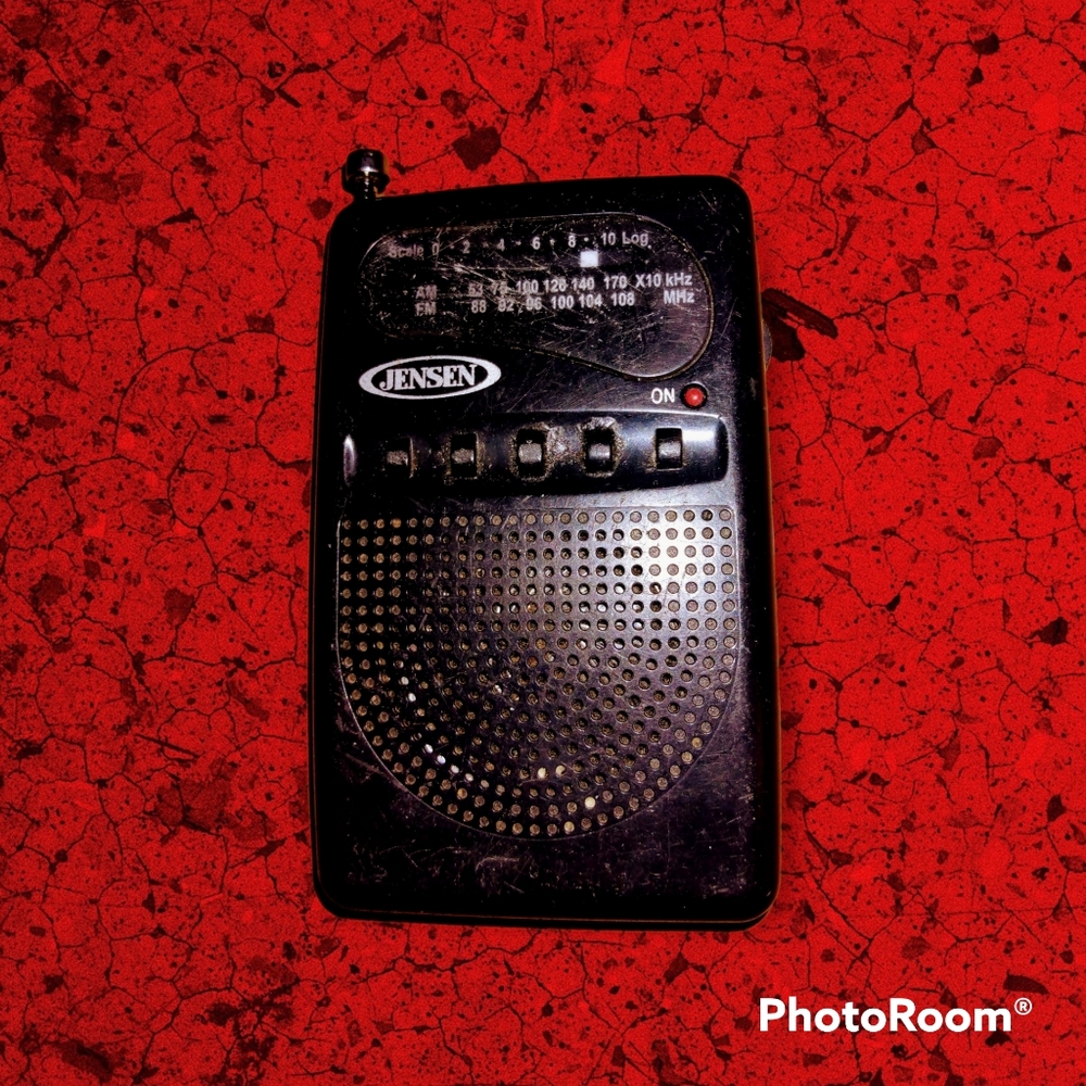 Vintage Jensen am/fm Pocket Radio